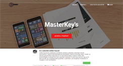 Desktop Screenshot of masterkeys.net